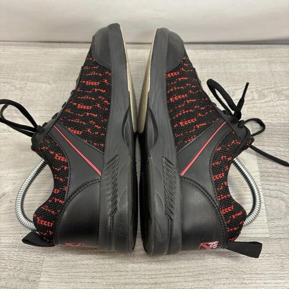 Strikeforce KR Flyer Bowling Shoes Men's 6.5 Black Red Mesh Athletic Style - Picture 5 of 13